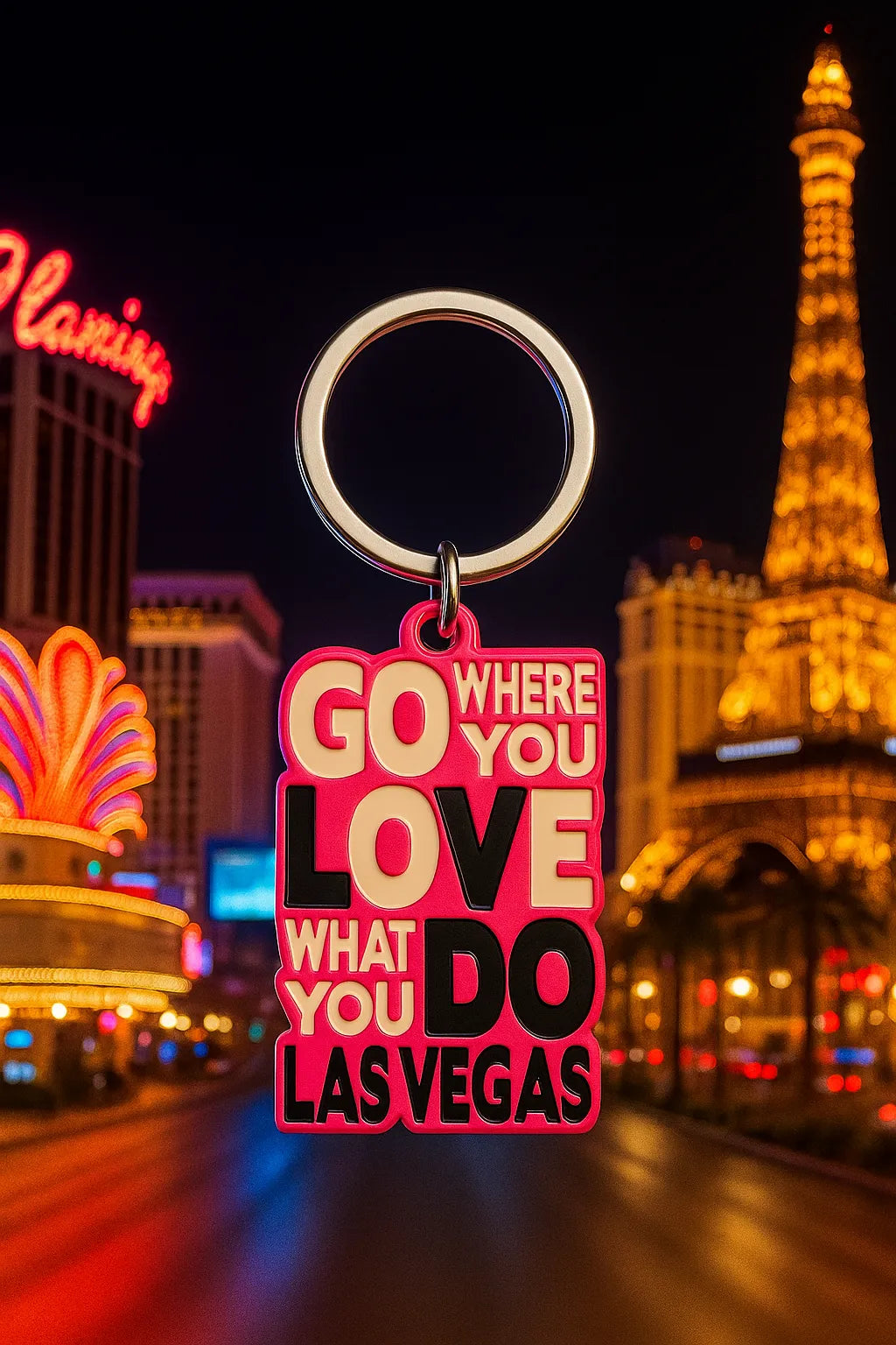 Las Vegas Dream Keychain